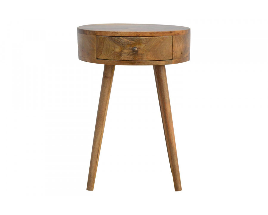 Artisan - Nordic Circular Shaped Bedside