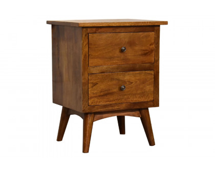 Artisan Nordic Bedside - Chestnut