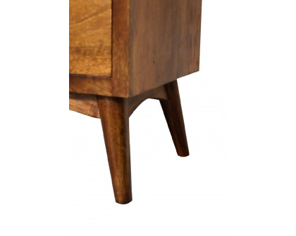 Artisan Nordic Bedside - Chestnut