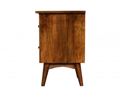 Artisan Nordic Bedside - Chestnut