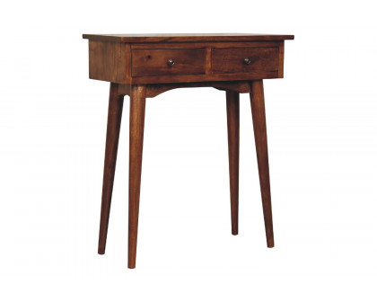 Artisan Hallway Console Table - Chestnut, Mini