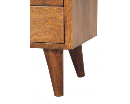 Artisan Mini Classic Bedside - Chestnut