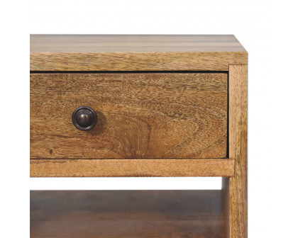 Artisan Mini Classic Multi Bedside - Oak-ish