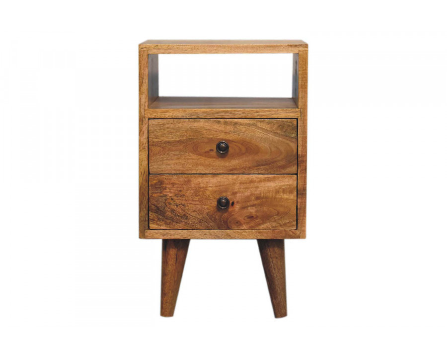 Artisan Mini Classic Bedside - Oak-ish