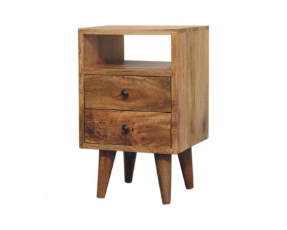 Artisan Mini Classic Bedside - Oak-ish