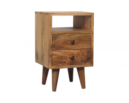 Artisan Mini Classic Bedside - Oak-ish