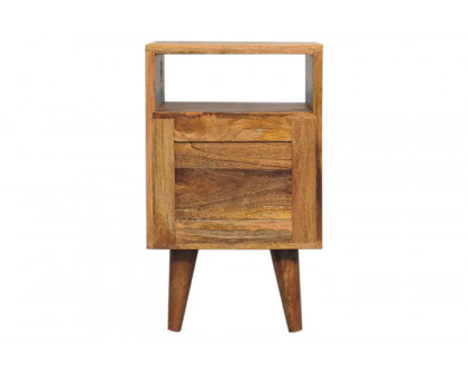 Artisan Mini Classic Bedside - Oak-ish