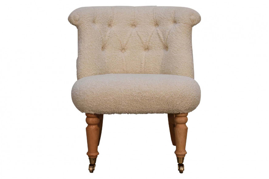 Artisan™ Accent Chair - Cream, Boucle