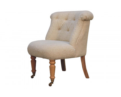 Artisan™ Accent Chair - Cream, Boucle