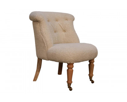 Artisan™ Accent Chair - Cream, Boucle