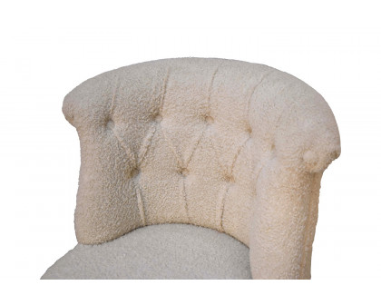 Artisan™ Accent Chair - Cream, Boucle