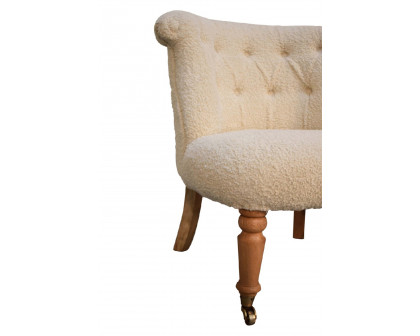 Artisan™ Accent Chair - Cream, Boucle