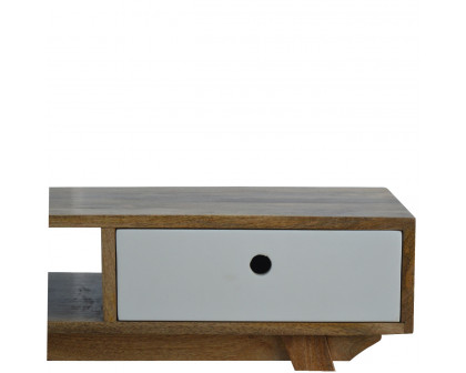 Artisan - Two Tone Hand Painted Media Unit