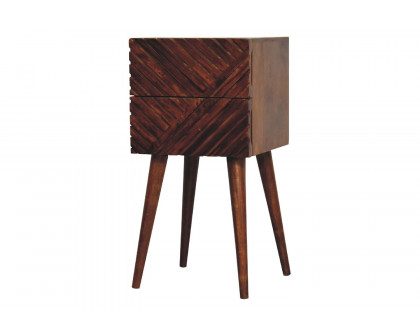 Artisan Lille Mini Bedside - Chestnut