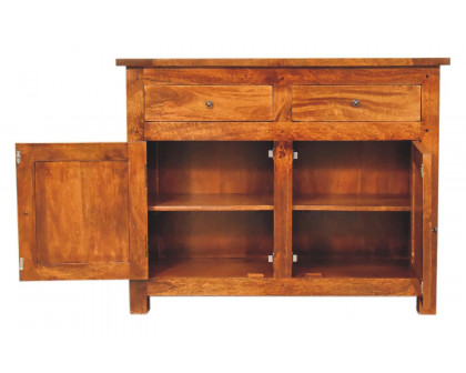 Artisan - Sideboard with 2 Drawers in Chestnut