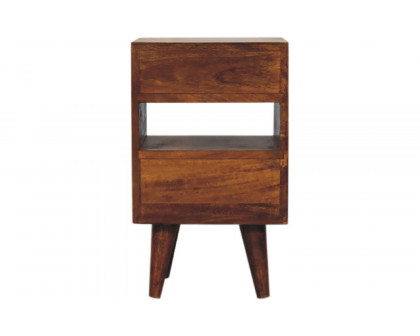 Artisan Mini Classic Multi Bedside - Chestnut