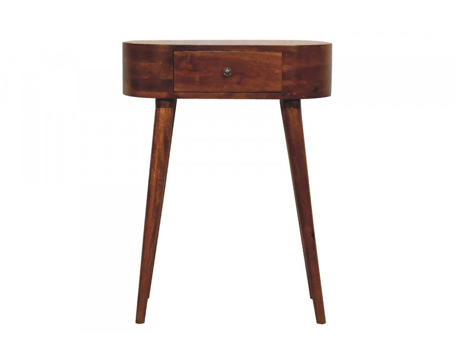 Artisan Mini Albion Console Table - Chestnut