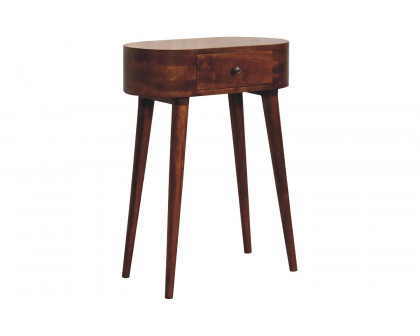 Artisan Mini Albion Console Table - Chestnut