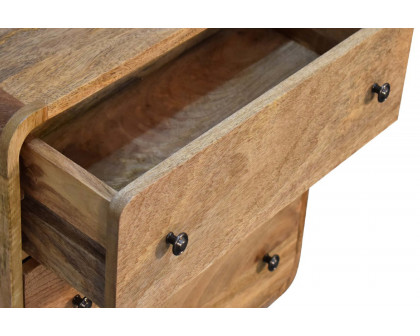 Artisan Curved Mini Chest - Oak-ish