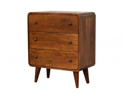 Artisan Curved Mini Chest - Chestnut