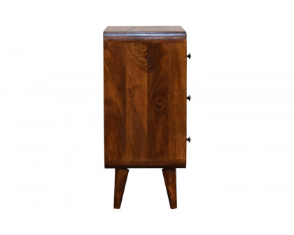 Artisan Curved Mini Chest - Chestnut