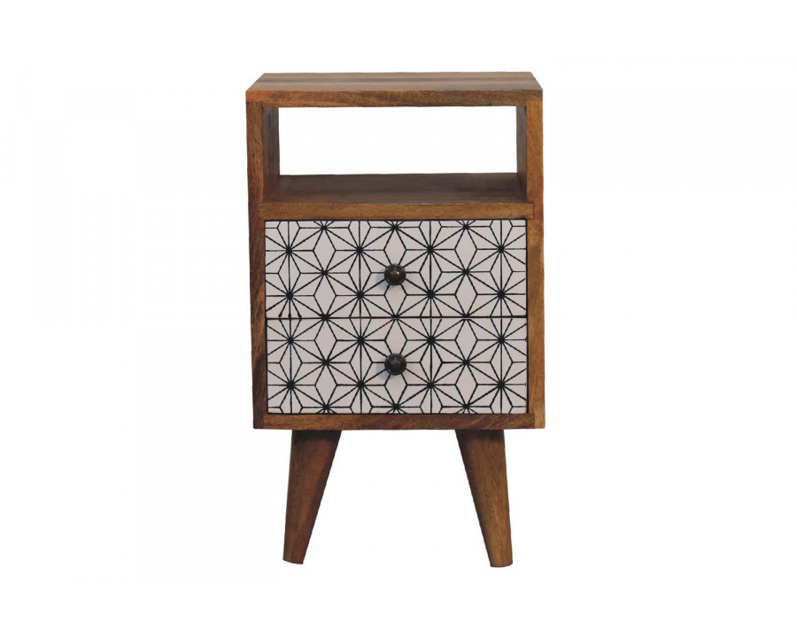 Artisan - Prima Bedside with Open Slot