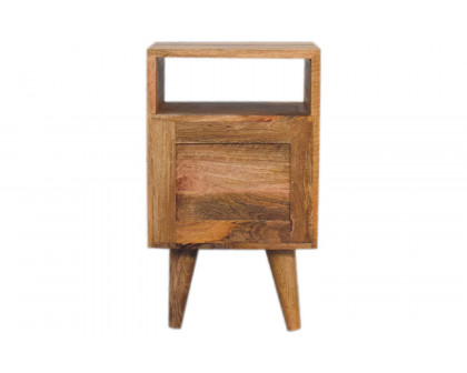 Artisan Prima Bedside with Open Slot - Mini