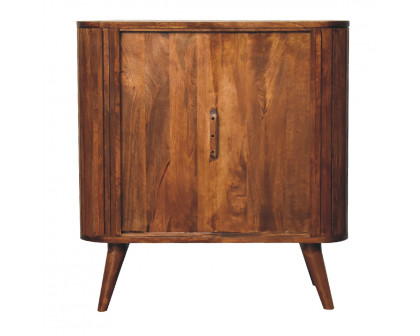 Artisan - Stripe Cabinet in Chestnut