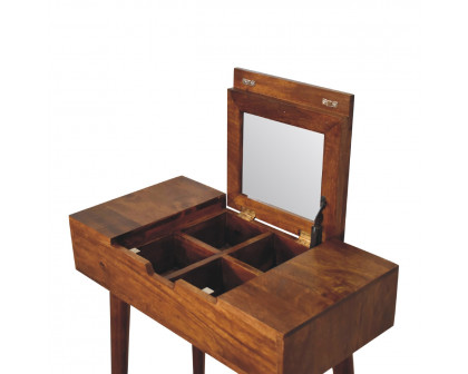 Artisan - Mini Fold Vanity in Chestnut