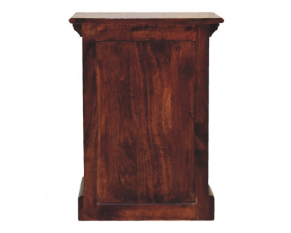 Artisan - Nightstand with Glazed Door in Cherry