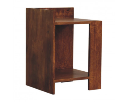 Artisan Box Nightstand - Chestnut