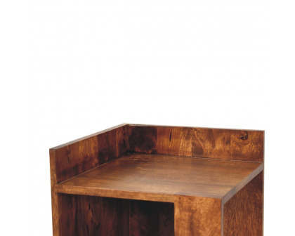 Artisan Box Nightstand - Chestnut