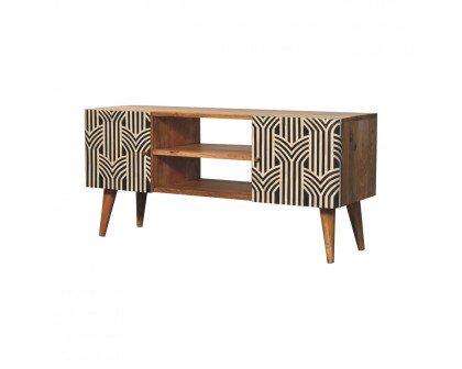 Artisan - Edessa Media Unit in Oak-Ish