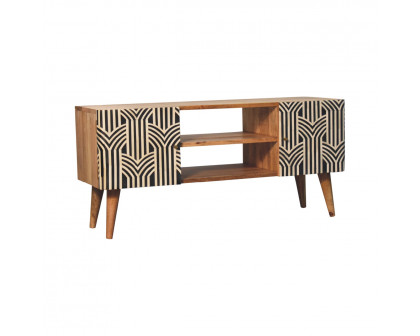 Artisan - Edessa Media Unit in Oak-Ish