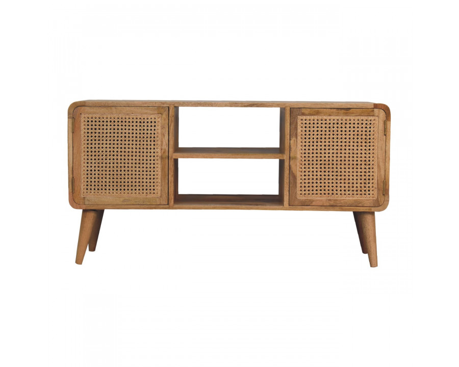 Artisan - Larrisa Media Unit in Oak-Ish, Woven