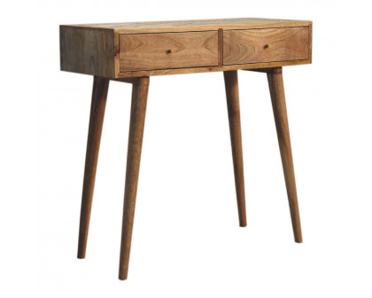 Artisan - Larissa Aztec Console Table in Oak-Ish