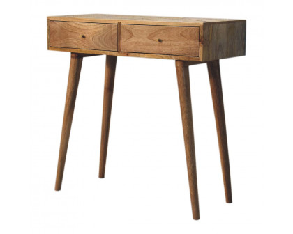 Artisan - Larissa Aztec Console Table in Oak-Ish