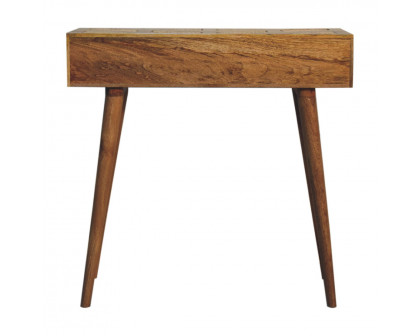 Artisan - Larissa Aztec Console Table in Oak-Ish