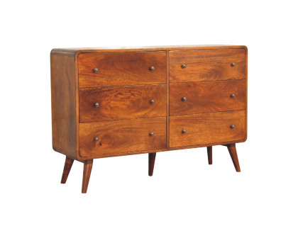 Artisan Curved Chest - Chestnut, Large