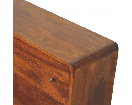 Artisan Curved Chest - Chestnut, Large