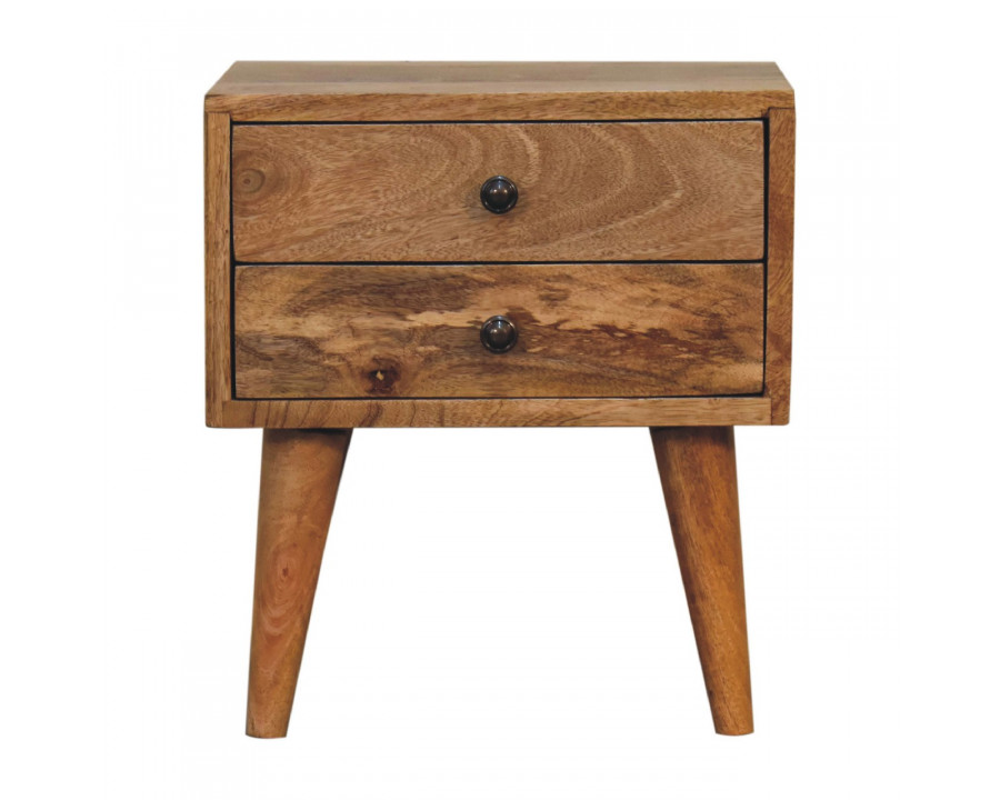 Artisan - Modern Mini Nightstand in Oak-Ish