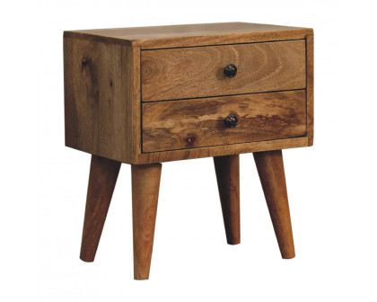 Artisan - Modern Mini Nightstand in Oak-Ish