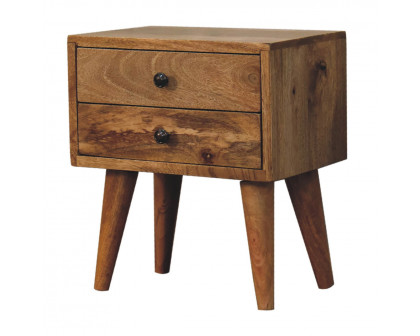 Artisan - Modern Mini Nightstand in Oak-Ish