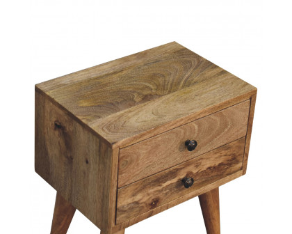 Artisan - Modern Mini Nightstand in Oak-Ish