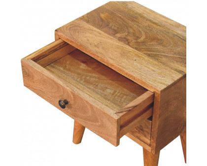 Artisan - Modern Mini Nightstand in Oak-Ish