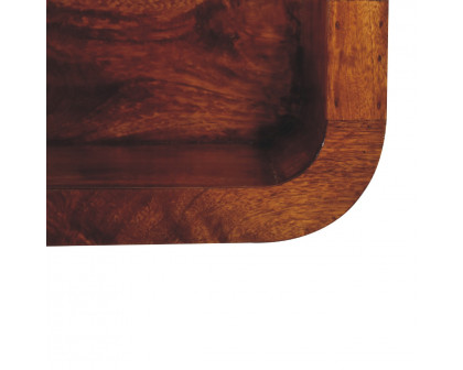 Artisan - Indira Floating Nightstand in Chestnut