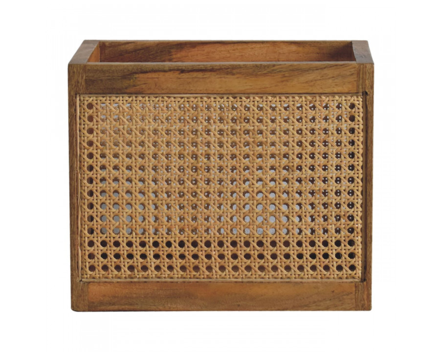 Artisan Larissa Storage Basket - Rattan