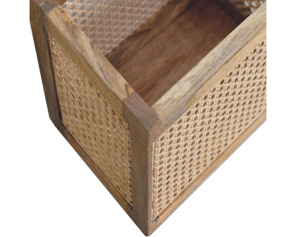 Artisan Larissa Storage Basket - Rattan