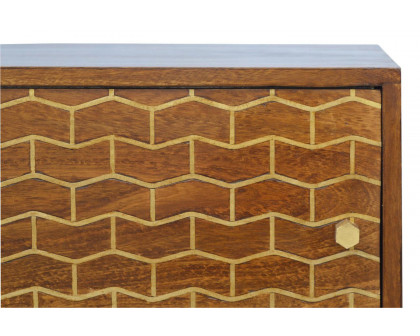 Artisan - Gold Art Pattern Sideboard