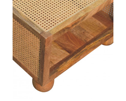 Artisan - Larissa Coffee Table in Oak-Ish, Small